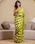 Vasthrlay Womens Cotton Printed Green Saree