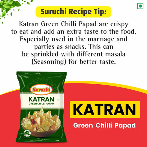 Suruchi Katran Papad Combo Pack of 2 Katran Papad