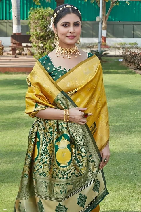 Vasthrlay Banarasi Kanjivaram Printed Az Ys Houseful Ethnic Wear
