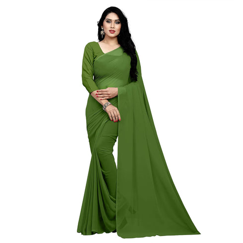 VasthrlayTextile Georgette Unstitched Pink Free Ethnic Wear