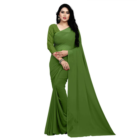 Vasthrlay Georgette Unstitched Saree