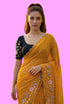 Vasthrlay Pink Unstitched Saree