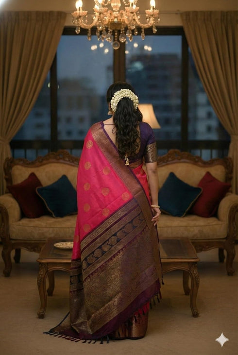 Vasthrlay Banarasi Jacquard Ethnic Wear