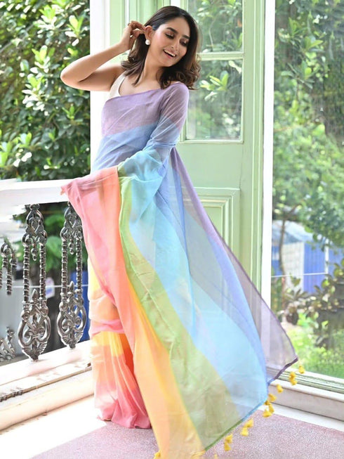 Vasthrlay Rainbow Gradient Cotton Colours