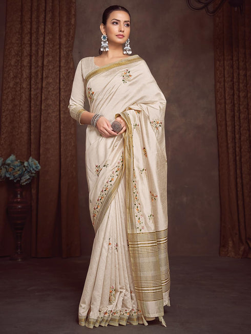 Vasthrlay Embroidered Unstitched Hs Ethnic Wear