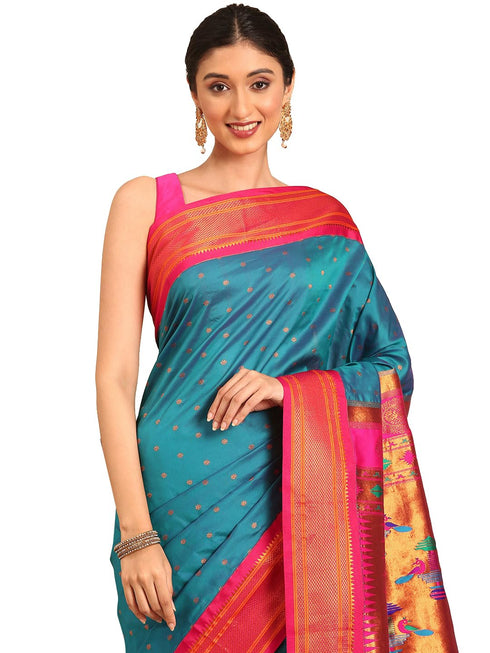 Vasthrlay Paithani Bottle Saree