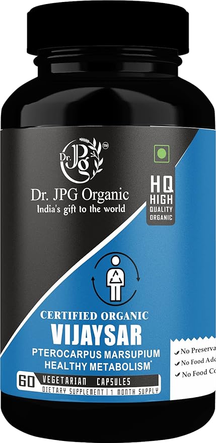 Dr. JPG Organic Bijasar/Vijaysar Capsules