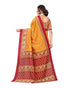 Vasthrlay Printed Blouse Mustard Ethnic Wear