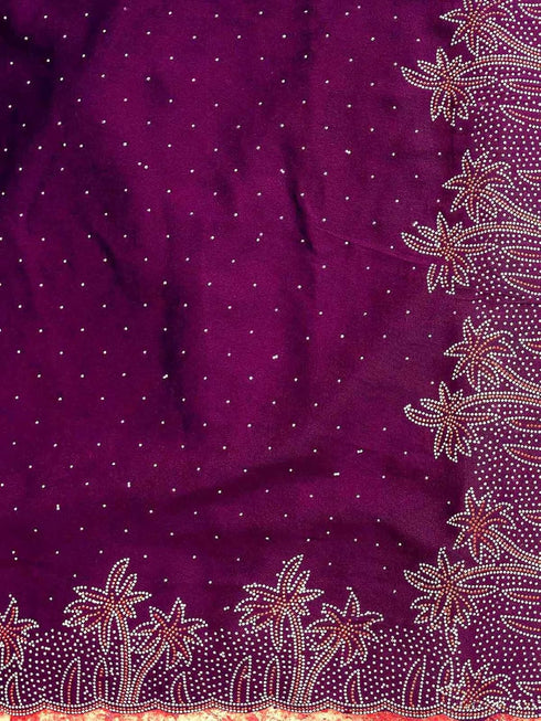 Vasthrlay Shimmer Light Saree