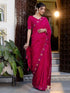 Vasthrlay Womens Unstitched Blouse Dark Green Saree