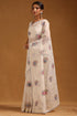 Vasthrlay White Floral Embroidered