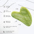 Himalayan Green Jade Roller & Gua Sha Set for Face and Neck