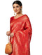 Vasthrlay Maroon Traditional Unstitched Saree