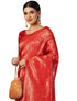 Vasthrlay Maroon Traditional Unstitched Saree