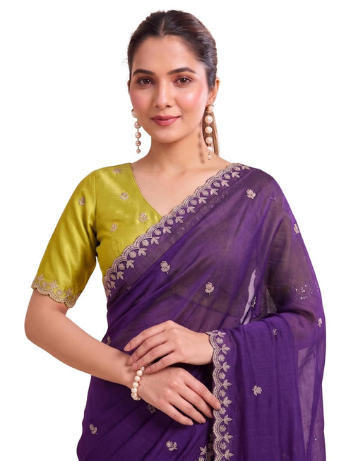 Vasthrlay Chiffon Unstitched