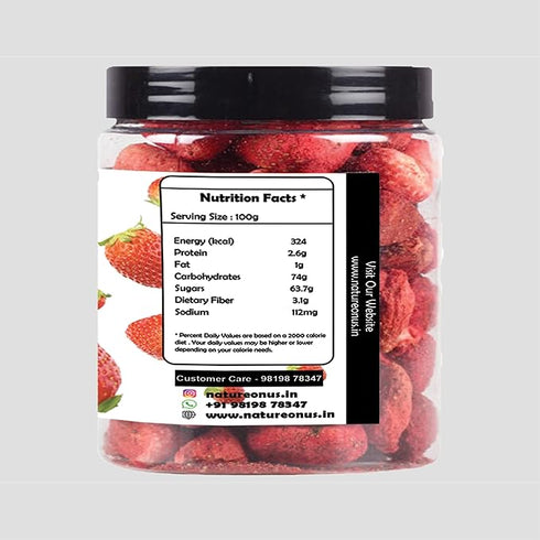 NatureOnus Dried Strawberry