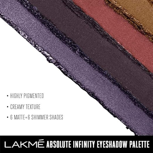 Lakme Absolute Infinity Eye Shadow Pallete | Midnight Magic