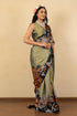 Vasthrlay Fashion Chiffon Rhinstone Embellished Ethnic Wear