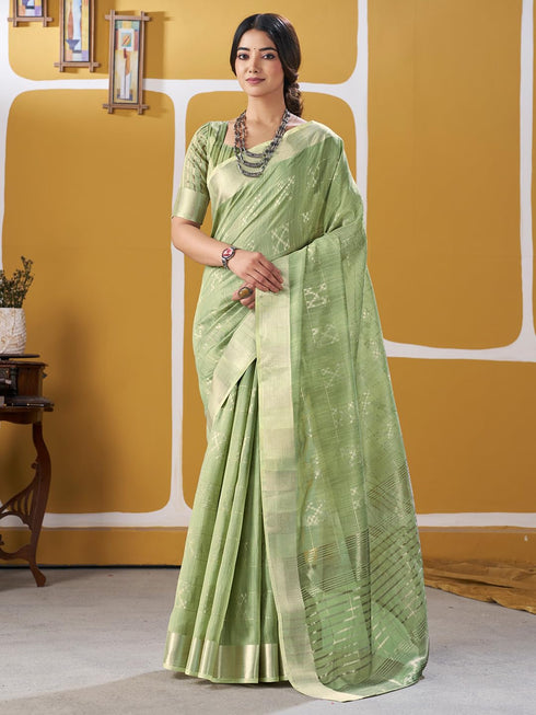 Vasthrlay Geometric Unstitched Designer Sf Ethnic Wear