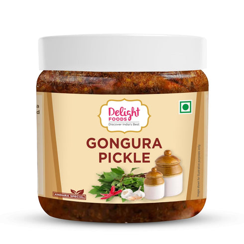 Delight Foods Gongura Pickle 250g