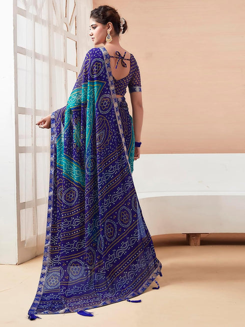 Vasthrlay Bandhani Unstitched 3728s2630n Deep Magenta1