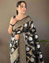 Vasthrlay Banarasi Traditional Unstitched Saree