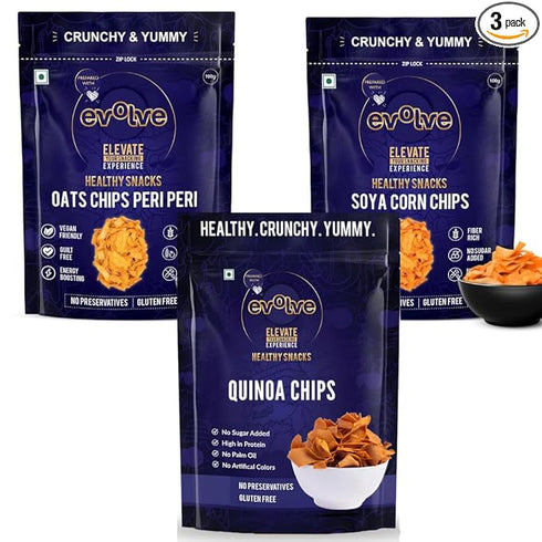 Evolve Healthy Snacks Oats Chips