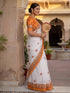 Vasthrlay Printed Peach1 Saree