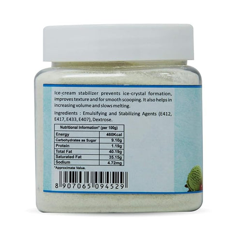 Puramio Icecream Stabilizer- Improves Texture and Prevents Crystals