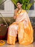 Vasthrlay Special Weaving Unstitched White Saree