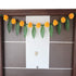 Reusable Artificial Flowers Hanging Garlands with Mango Leaf