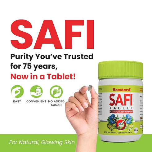 Hamdard Safi Tablet for Healthy & Glowing Skin