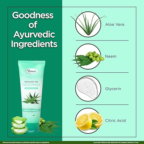 Multani Rovaan Face Wash with Neem & Aloe Vera