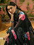 Vasthrlay Georgette Printed Unstitched Yellow Saree