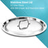 Hawkins Pro 3.5 Litre Deep-Fry Pan Triply Stainless Steel Kadhai