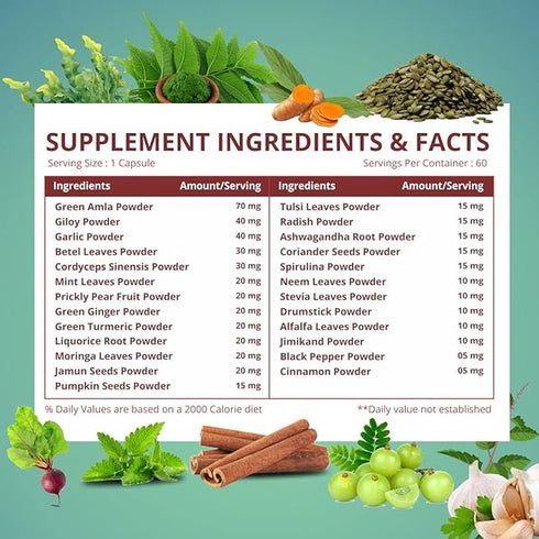 Himalayan Organics Immunity Booster Vegetarian Capsules