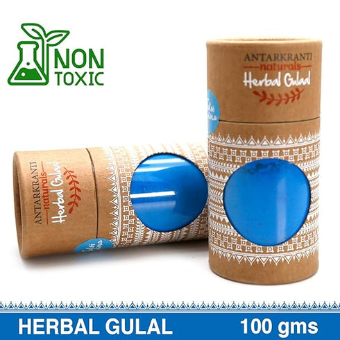 Antarkranti Naturals Blue Herbal Handmade Gulal