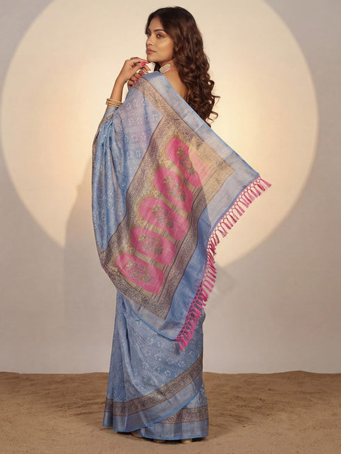 Vasthrlay Madhubani Unstitched Sai Ethnic Wear