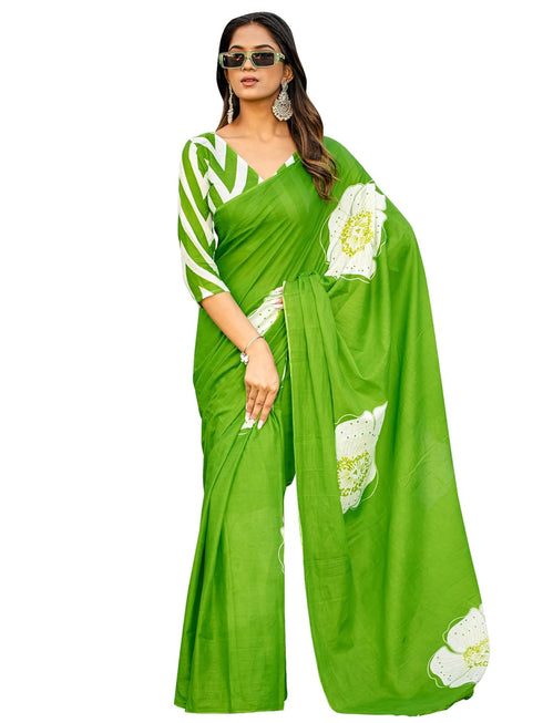 Vasthrlay Printed Unstitched Smc Ethnic Wear