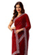 Vasthrlay Embroidery Peach Saree