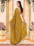 Vasthrlay Georgette Scalloped Rani Saree