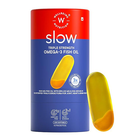 Wellbeing Nutrition Slow | Virgin Omega 3