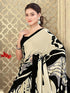 Vasthrlay Womens Printed Unstitched Mauve Saree
