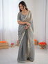 Vasthrlay Shimmer Coral Saree
