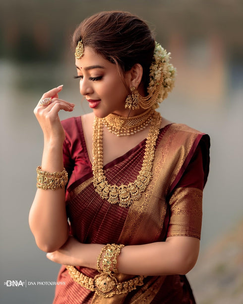Vasthrlay Traditional Unstitched Saree