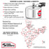 Hawkins Classic 3 Litre Pressure Cooker | Straight Body | Wide Design