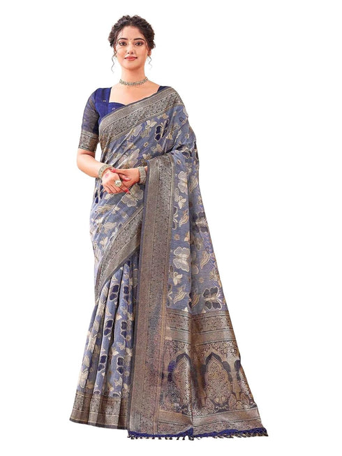 Vasthrlay Chanderi Banarasi Light Saree