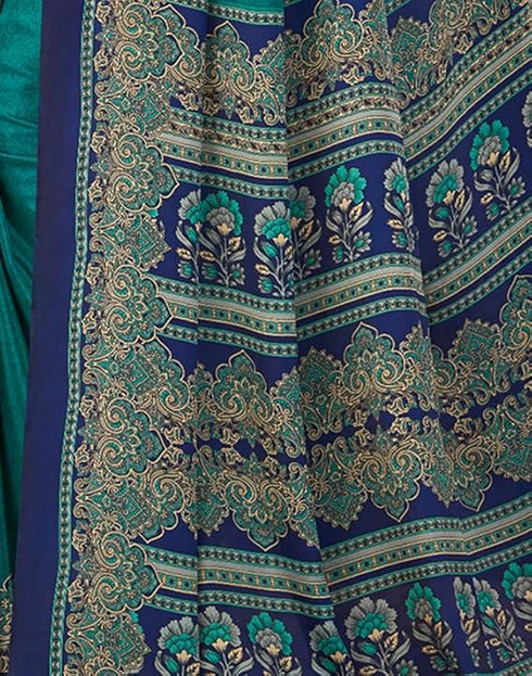 Vasthrlay Womens Printed Unstitched Mauve Saree