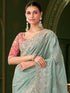 Vasthrlay Embroidery Unstitched Designer Tfh Ethnic Wear