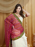 Vasthrlay Bandhani Embroidered Saree